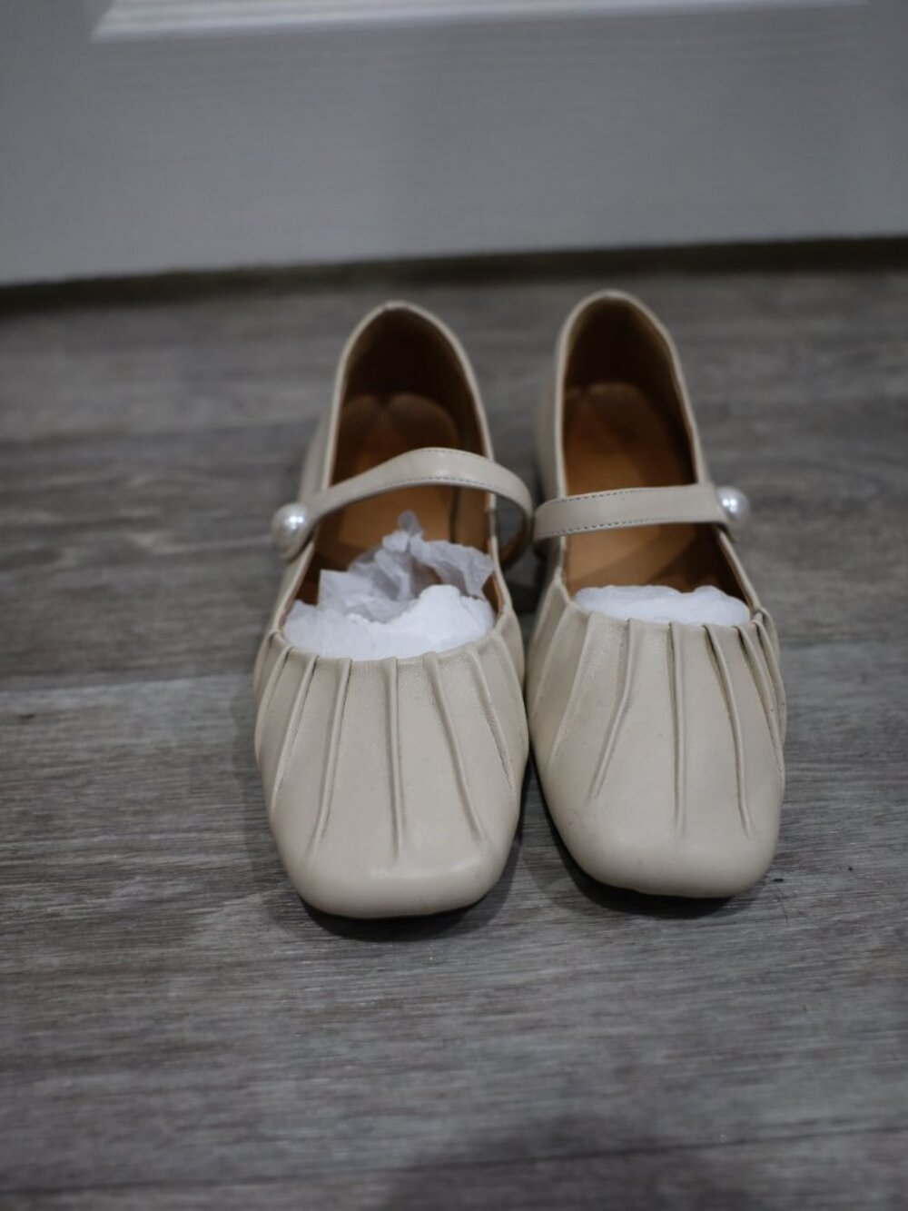 Women's Square Toe Mary Jane flat